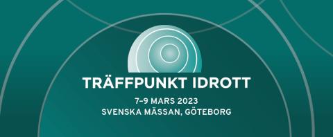 Banner för Träffpunkt Idrott 2023.