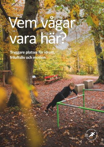 Omslag till antologin Vem vågar vara här?