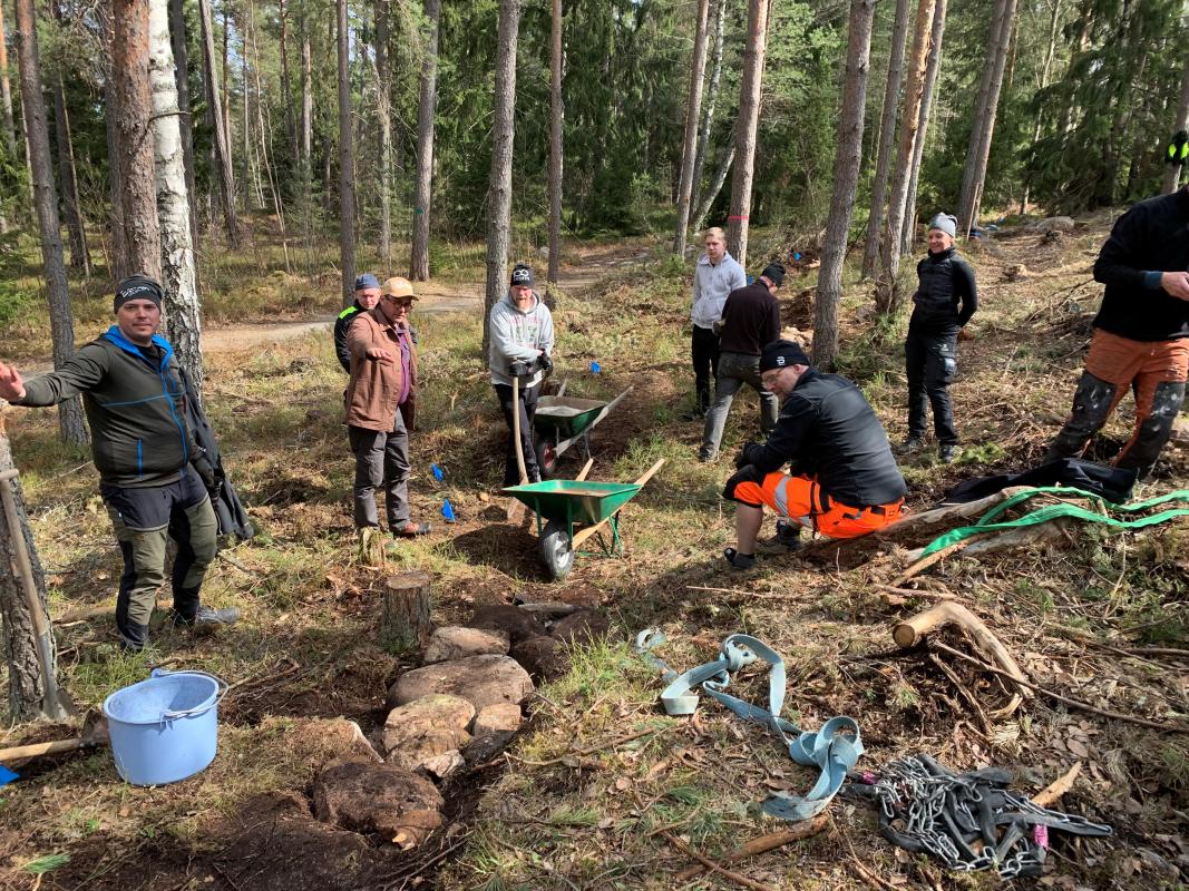 MTB-spår anläggs i Vallentuna